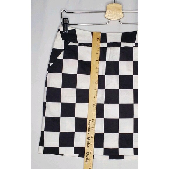 Loudmouth Skort 4 Retro Monochrome Black White - Picture 9 of 9